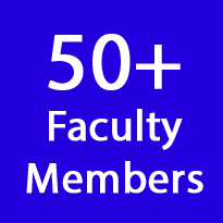 Faculty Fact: 50+ Faculty